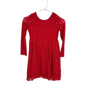 FabKids Girl's Red Dress - Size 8 - Excellent Condition!